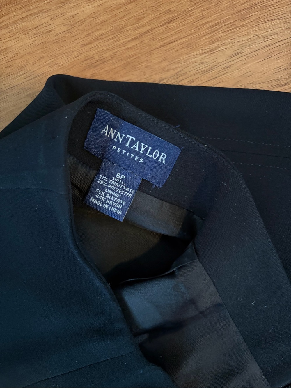 Ann Taylor Black Pencil Skirt